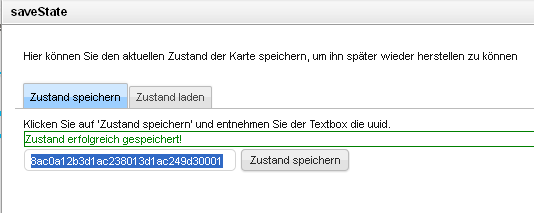 Status speichern